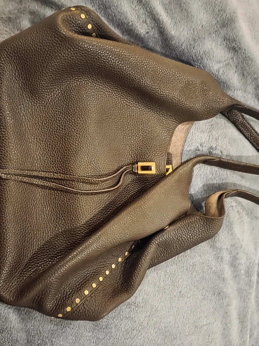 Rebecca Minkoff Darren Signature Carryall — Chocolate Brown Women’s Hobo Bag